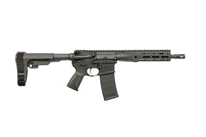 IC-DI 5.56 10.5" TB MLOK SBA Brace Black 30-rd